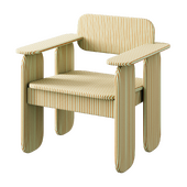 Cut Out Armchair by Thomas Woltmann