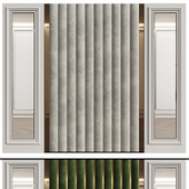 Wall panels in modern classic style 9