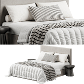 plaza bed by flou
