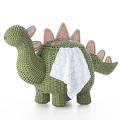 Плетеная корзина "Динозаврик"