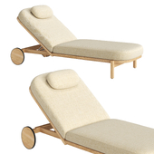 Softlands Outdoor Adjustable Chaise Lounge by DWR