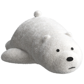 Мягкая игрушка Белый медведь-батон We Bare Bears