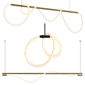 Freelight Liana + Stitch + Bow (Centersvet) Hanging lamp