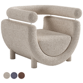 Soft chair MEL / Greenapple #010
