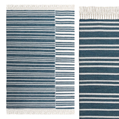 Rayuti Striped Recycled Polyester Indoor, Outdoor Rug By La Redoute