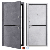 Entrance metal door Status 513 (Bulat)