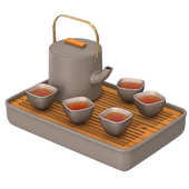 Decorative tea set