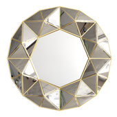 Round wall mirror Diamond