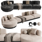 L-Shaped  Modern Modular Sofa