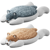 set soft toys carpet