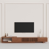 Adjustable TV Console With Storage, Extendable Stand
