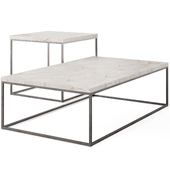 Arielle End and Coffee Table by Arhaus