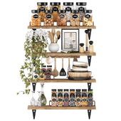 Kitchen Shelf Set -16