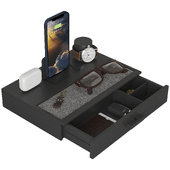 Charging station with decor