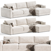 Peyton 2-Piece Right Arm Chaise Sectional Sofa