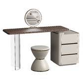 Push-Pull and Scalable 2-in-1 Dressing Table