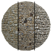 FB911 Natural stone(Rivestimenti a spaco) | 3MAT | 4k | seamless | PBR