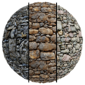 FB912 Natural stone(Rivestimenti a spaco) | 3MAT | 4k | seamless | PBR