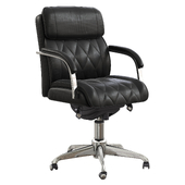 sutherland quilted leather office chair