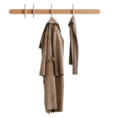 Coat on a hanger with Bolia hook