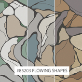 Creativille | Wallpapers | 85203 Flowing Shapes