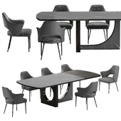 Table and chairs elvemobilya