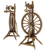 Russian spinning wheel