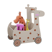 Детская коляска ходунки с игрушками