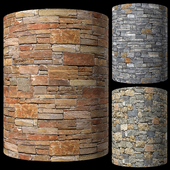 Rubble wall stone masonry