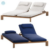 DECKER chaise longue from YAGHTLINE