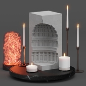 pantheon candleholder