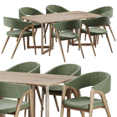 Dinning chair and table86
