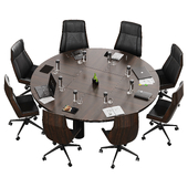circle meeting table
