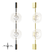OM Balance Sconce with two shades from JazzJam