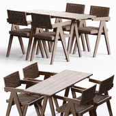 OUTDOOR DINING CHAIR NICLAS