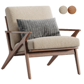Cavett Wood Frame Chair