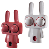 Figurine toy cartoon rabbit