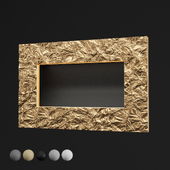 Brass rectangular recessed luminaire for illuminating stair steps Integrator Premium IT-913 Brass Gold
