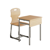 Single student chair and desk Erudite FM-Imperial