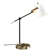 Настольная лампа  Kenneth Metal USB Task Table Lamp