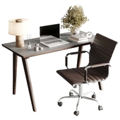 Workplace - Home offfice set - office furniture 40