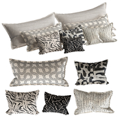 Monochrome Pillows Set