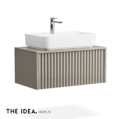 OM THE-IDEA Wall-hung bathroom cabinet WVR 26