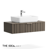 OM THE-IDEA Wall-hung bathroom cabinet WVR 37