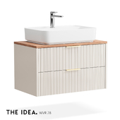 OM THE-IDEA Wall-hung bathroom cabinet WVR 28
