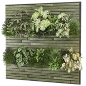indoor wall vertical garden - Set 1309
