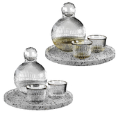 Decanter with glasses