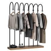 Hanger for a clothing store 04