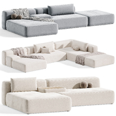 Modular Sofa Thassos Set By Barin