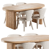 dining set for the interior 007
